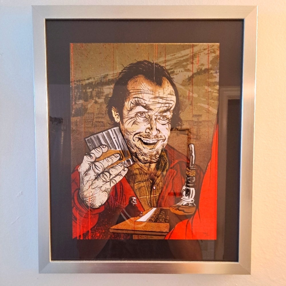 Jack Nicholson The Shining by Jon Smith from Drinking Buddies Series 126/150